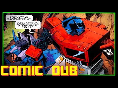 Optimus And Thundercracker {COMIC DUB}