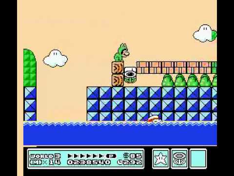 Frogsuit Mario Bros. Frog Frog Frog (Worlds 2 and 3)