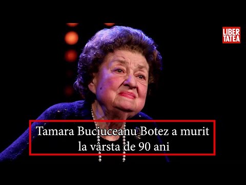 Actrița Tamara Buciuceanu Botez a murit la 90 de ani. Ce roluri mărețe a jucat pe scena teatrului