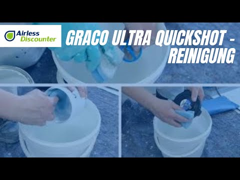 Graco Ultra Quickshot - Cleaning