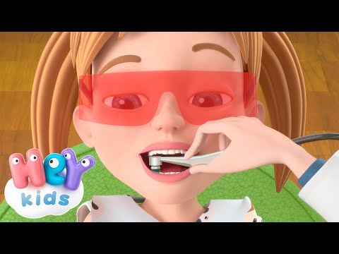 Dentista 🦷 | Canção do dentista infantil | HeyKids em Português