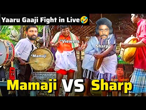 Angry Mamaji Vs Sharp Fight 😂 | Car Mission 🏎️ |Vera Level Full Fun 💯#ravensharp #jodgamingtamil