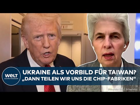 UKRAINE-KRIEG: Düstere Prognose! Heftige Kritik an Trump! Wird die Ukraine zum Vorbild für Taiwan?