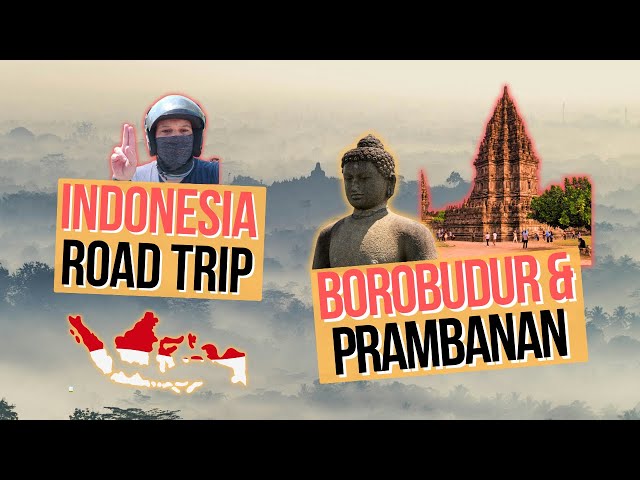 Travel vlog - Borobudur & Prambanan World Heritage Road Trip Through Java - Indonesia Travel Vlog