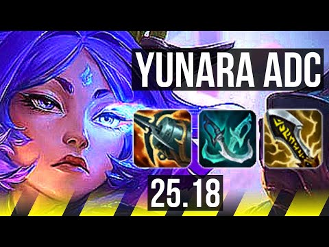 YUNARA & Neeko vs XAYAH & Rakan (ADC) | 58k DMG | KR Master | 25.18