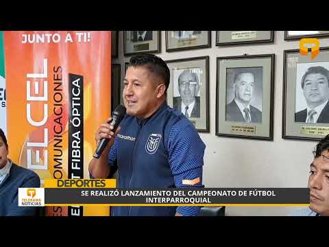 Se realizó lanzamiento del campeonato de fútbol interparroquial