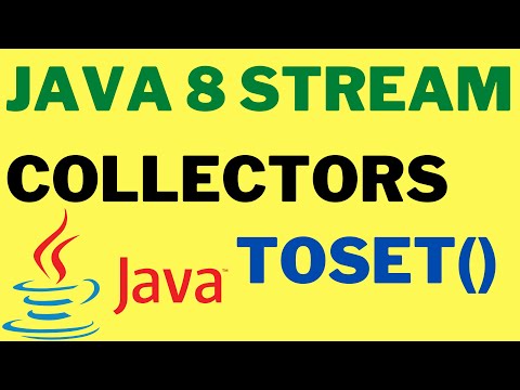 Unique Elements Java 8 Stream Collectors Toset Interview Question Java Code Example Interviewdot