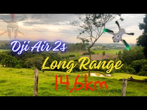Drone Dji Air 2s - Long Range no Norte do Paraná Conselheiro Mairinck 14 kilometros e 600 metros!!!😎