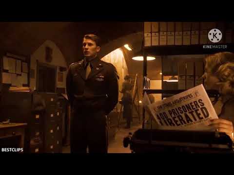 Steve Rogers And Lorraine Kiss Scene/ Captain America