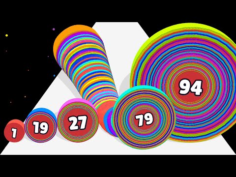 LEVEL UP CIRCLES - ASMR Gameplay (Flexy Ring Layer Runner)