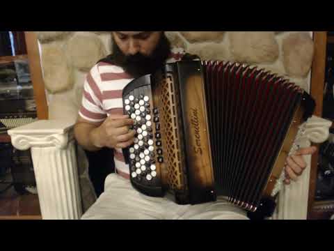 SERVEN6796CHW - Cherry Sunburst Serenellini Venus Chromatic Button Accordion C LMM 67 96 $3999