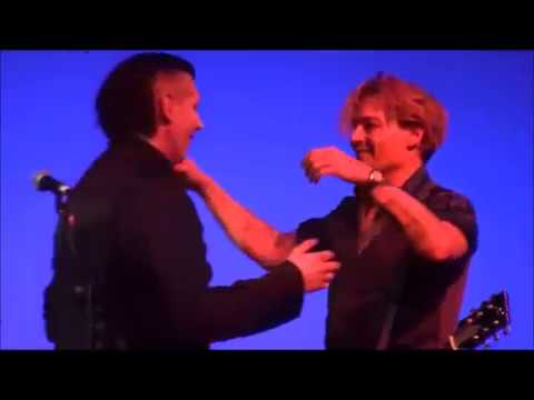 Marilyn Manson & Johnny Depp #Johnilyn @ NAMM2014