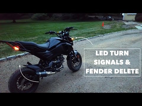 402 Innovations LED Signals & Integrated Taillight // GROM Fender Delete