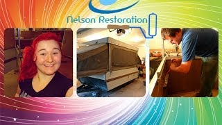 preview picture of video 'Nelson Restoration: 1972 Pop-Up Camper'