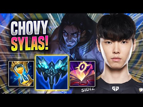 CHOVY PERFECT GAME WITH SYLAS! - GEN Chovy Plays Sylas MID vs Rumble! | Season 2022