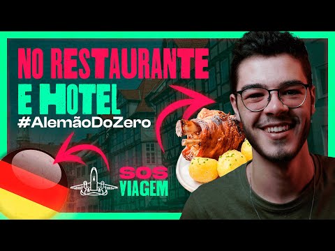 ALEMÃO para viagem #2 -  No Hotel e Restaurante │SOS VIAGEM
