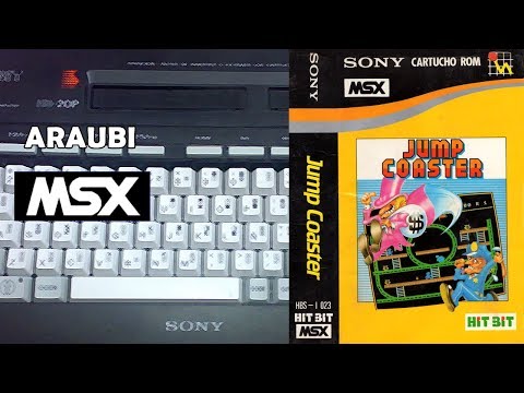 Jump Coaster (1984, MSX, Nippon Columbia)