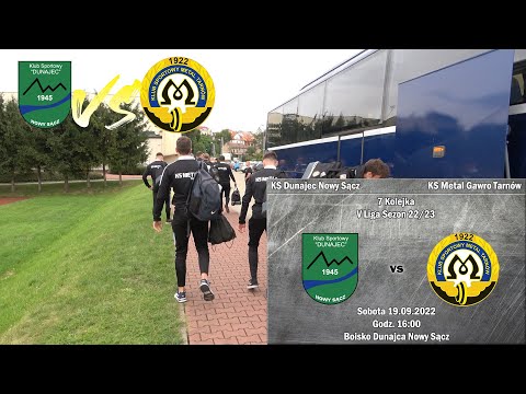 7 kolejka | V Liga | KS Dunajec Nowy Sącz - KS Metal Gawro Tarnów