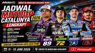 Download lagu 2026 Catalan MotoGP Schedule: Complete Moto3, Moto2 & MotoGP Live on Trans7 Today | From FP1 - Race mp3