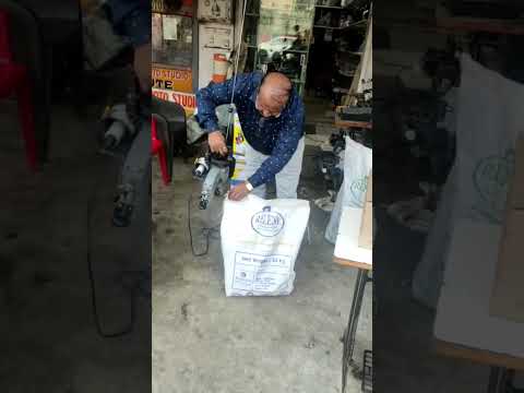 Revo da single needle bag closer machine