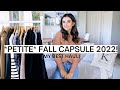BEST Petite Fall Clothes 2022 Fall Wardrobe Essentials 2022