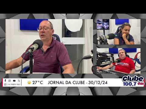 Jornal da Clube - 30/12/24 - Edição do Almoço
