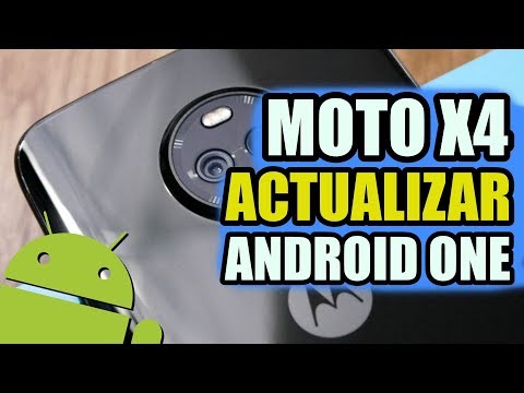 MOTO X4 ACTUALIZAR A ANDROID ONE (9.0 PIE) ✓