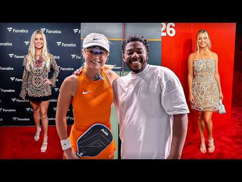 Super Bowl Week Vlog + I Play Pickleball with LaRussell