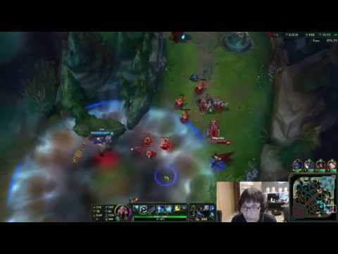 Doublelift - Mordekaiser/Blitzcrank vs Vayne/Thresh (Ranked Gameplay)