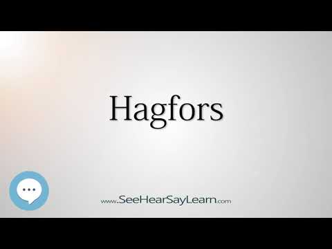Hagfors (How to Pronounce Cities of the World)💬⭐🌍✅