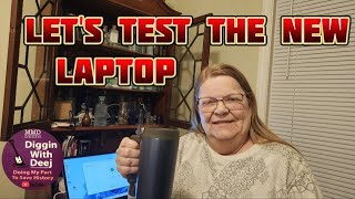 Test New Laptop Streaming Setup