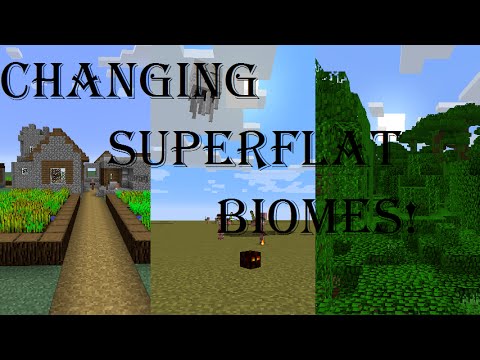 Void Strider - Changing Superflat Biomes! (Minecraft)