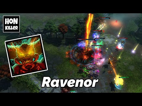 HoN Ravenor Gameplay - LeoTop22 - Diamond