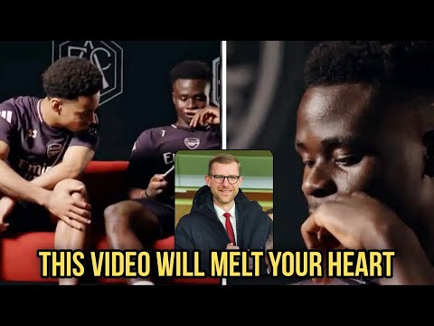 HEARTFELT Phone Call Between Saka, Nwaneri & Mertesacker