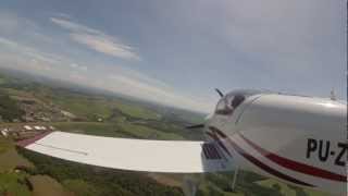 preview picture of video 'Pouso Ultraleve Avião  Rv-9 Aeroclube Xanxerê- SC Camera Gopro Hero 2'