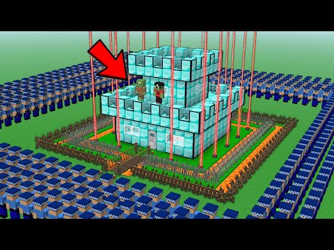 POLİS VS GÜVENLİ EV! 😱 - Minecraft