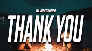 Musik-Video-Miniaturansicht zu Thank You Songtext von David Kushner