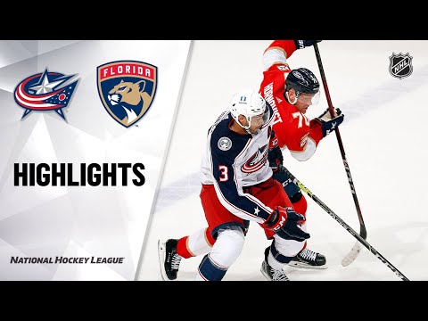 Blue Jackets @ Panthers 4/4/21 | NHL Highlights