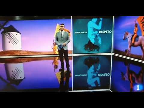 🌟RESPETO de Monica Moss cerrando el Telediario de TVE