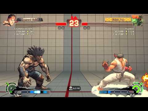 CrummyUncle9 (RY) vs Fujiken (BL) | SSF4: Arcade Edition PC - Ranked Match