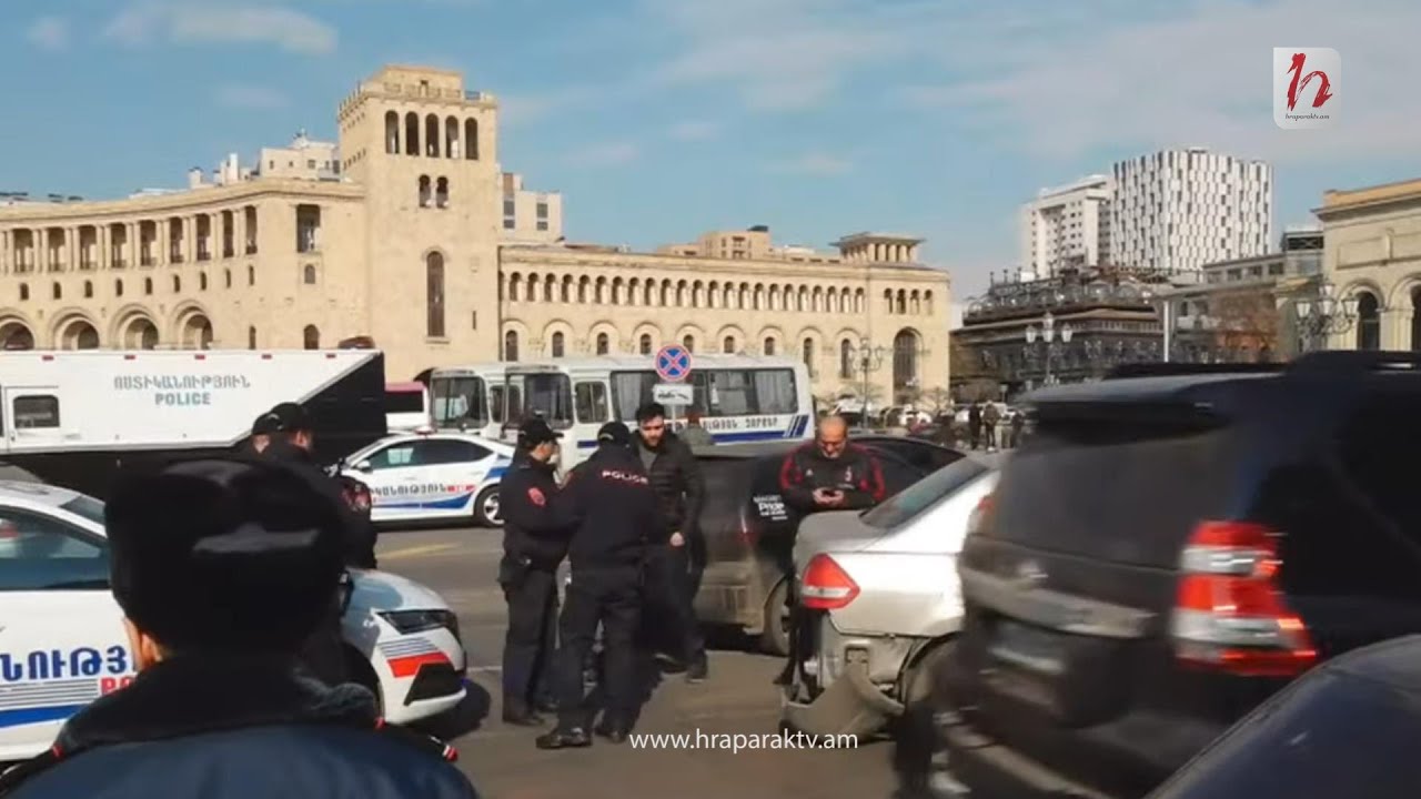 ԱՊՊԱ-ի թանկացման դեմ վարորդների ակցիան Հանրապետության հրապարակում. ուղիղ