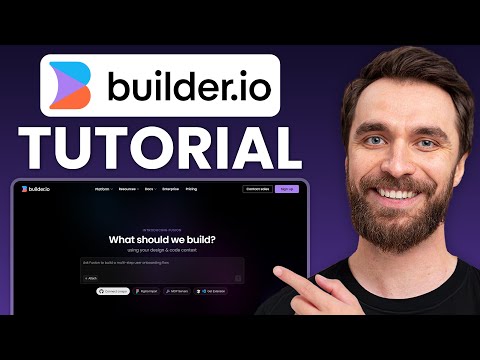 Builder.io Tutorial for Beginners (2025) – Create Websites Easily!