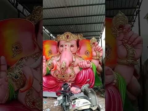 Dhoolpet Biggest Ganesh Idol 2025#ganeshchaturthi #bappa #dhoolpet #trending #viralshorts #ytshorts