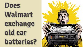 Does Walmart exchange old car batteries?