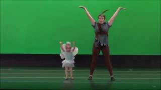 Peter Pan and 3 year old Tinkerbell &quot;I Won&#39;t Grow Up&quot;