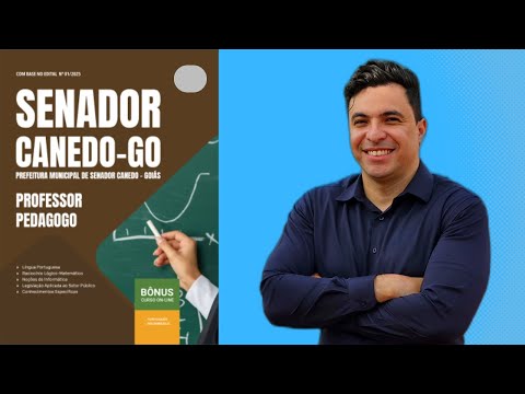 Apostila Concurso Prefeitura de Senador Canedo - GO 2025 - Professor – Pedagogo