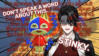 Vox Akuma THREATENS and BLACKMAILS villagers on Animal Crossing [NIJISANJI EN CLIP]