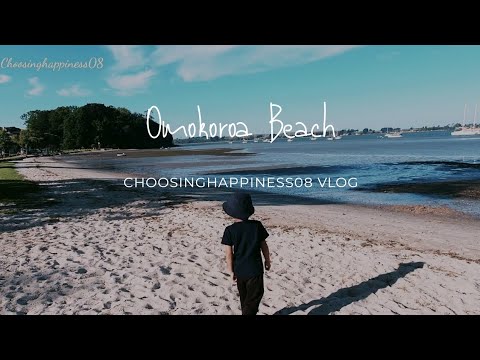 Omokoroa Beach Newzealand  || Family day out || Choosinghappiness08 vlog