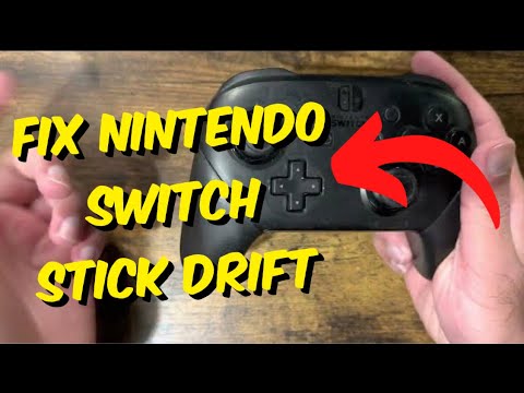 How To Fix Nintendo Switch Pro Controller Stick Drift Without Opening Controller (2023)