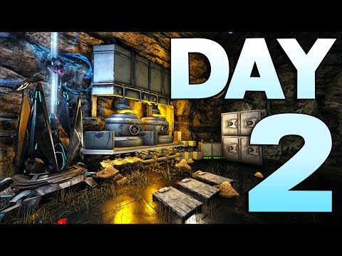 DUO Upgrading My Center Pearl Cave To TEK Tier! - ARK